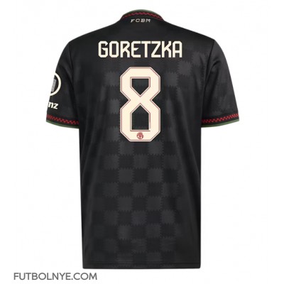 Camiseta Bayern Munich Leon Goretzka #8 Tercera Equipación 2025-26 manga corta Camiseta Bayern Munich Leon Goretzka #8 Tercera Equipación 2025-26 manga corta